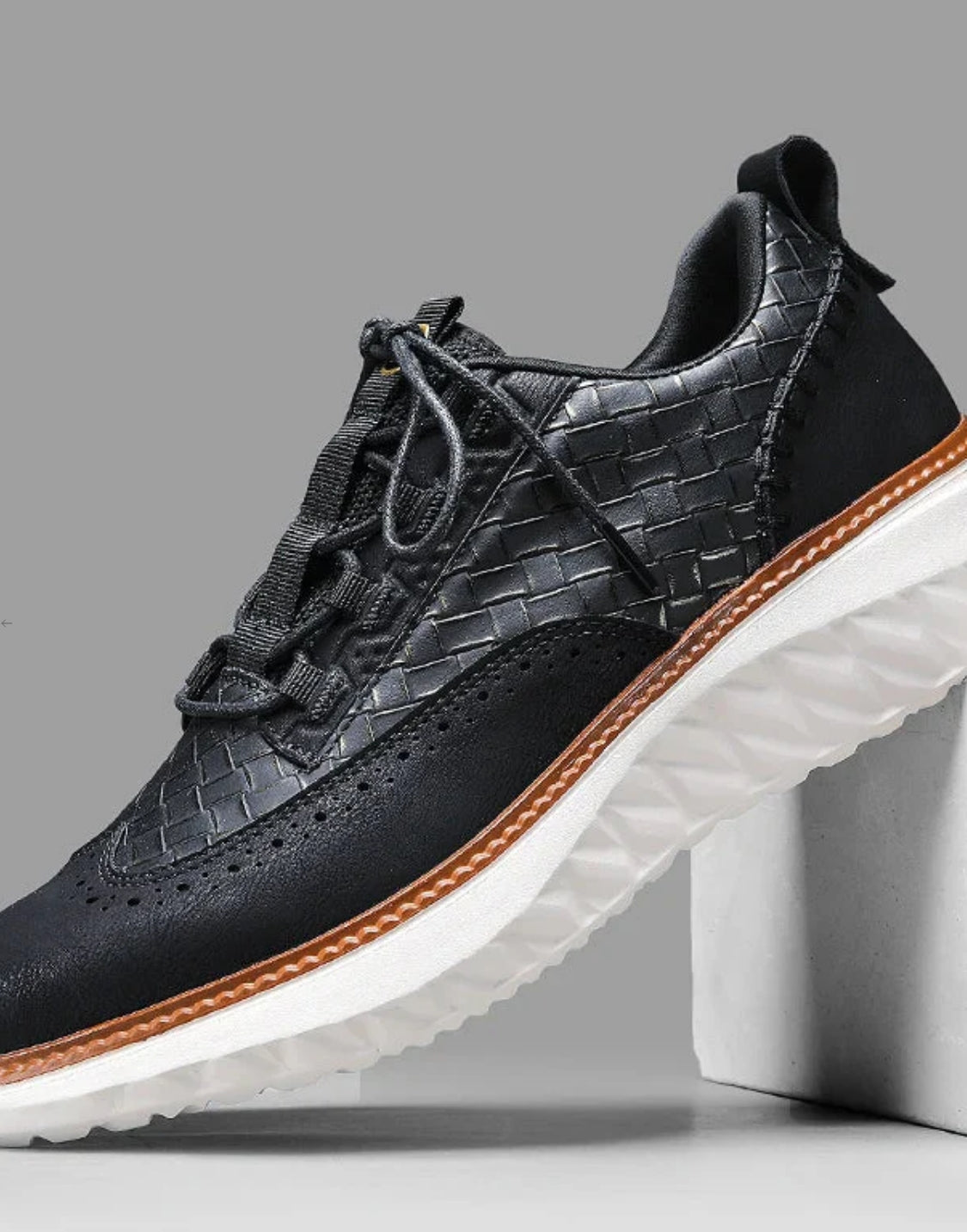 Zapatillas de cuero