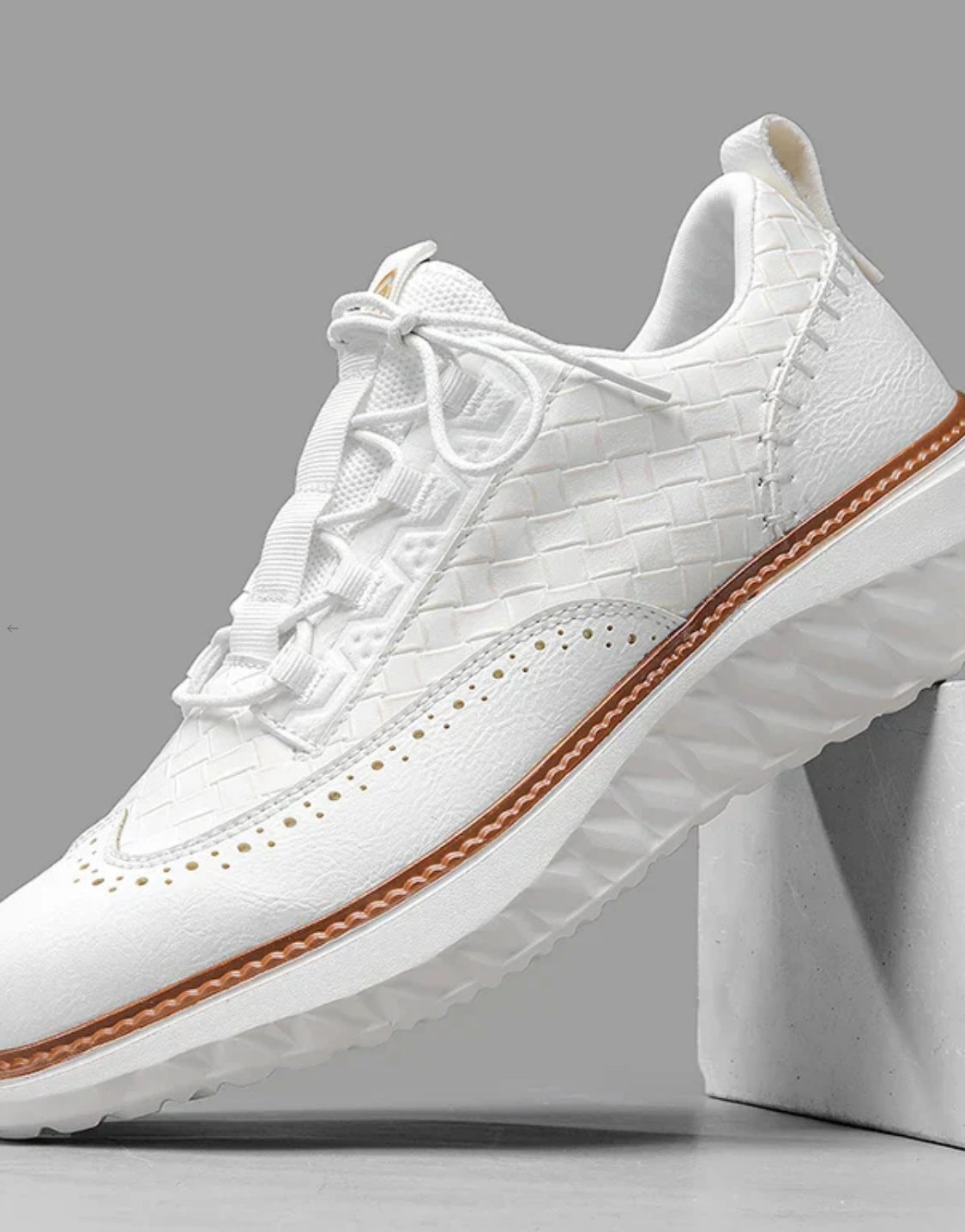 Zapatillas de cuero