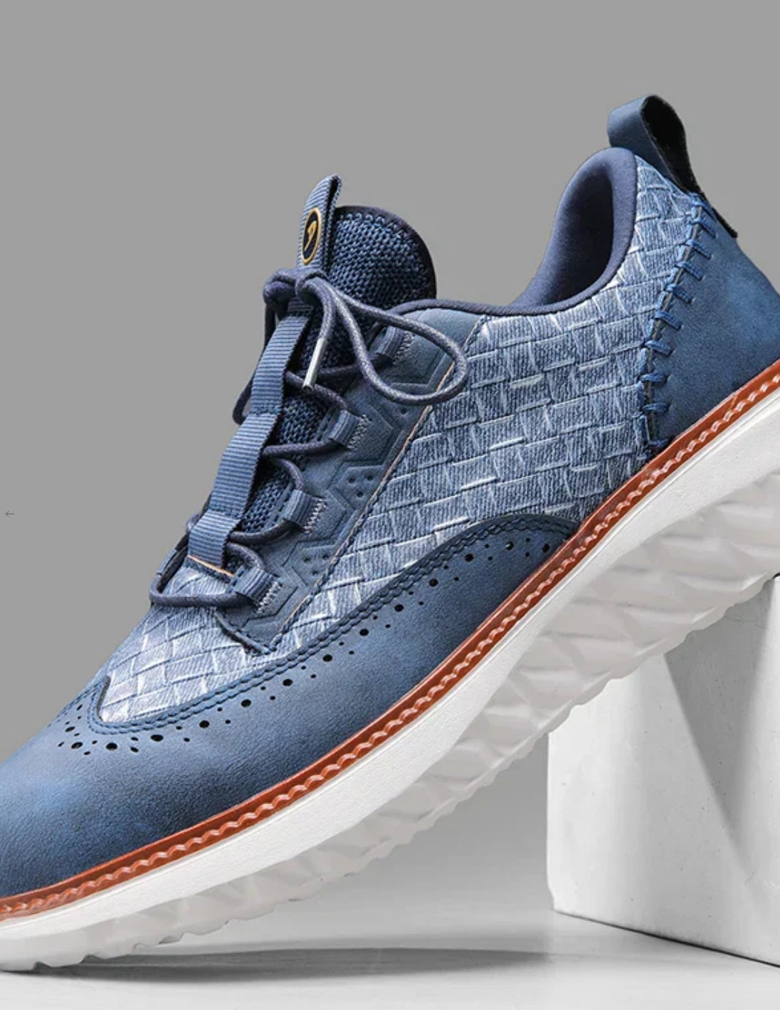 Zapatillas de cuero